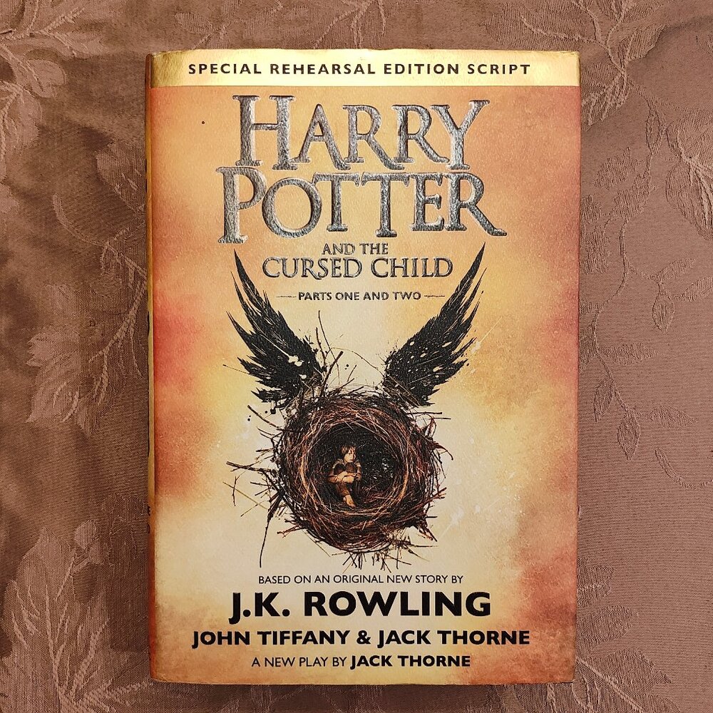 Harry Potter and the Cursed Child Parts 1 & 2, Rehearsal Script, Hardcover, Used